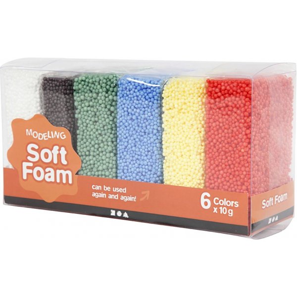 Soft Foam - vakiovrit - 6 x 10 g