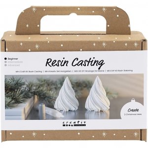 Mini DIY-setti - Valetut hartsijoulukuuset