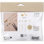 Mini DIY Kit -korut, kaulakorut ja rannekorut hunajakalsiitilla