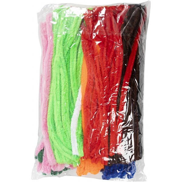 Putkenpuhdistusaine - 15 mm - sekavrit - 200 kpl