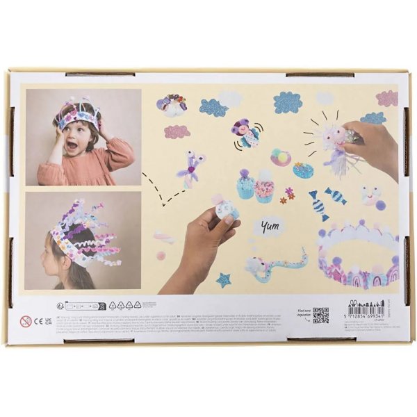 Luova laatikko, pastellivrit, Sweeties