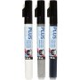 Plus Color Marker - musta - luonnonvalkoinen - sateenharmaa - 3 kpl