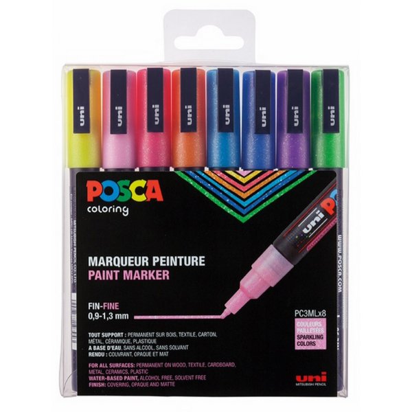 Posset PC-3M Glitter - 8 kyn