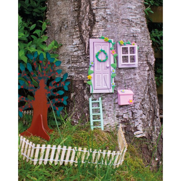 Miniatyyri puinen aita Miniatyyri puinen aita