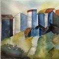 Asiakaskuva Akvarellilohko Liimattu Karkea lehto Kaaret 300g - 26x36 cm