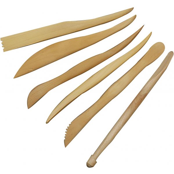 Mallinnustykalut - 6 kpl