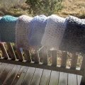 Asiakaskuva DROPS Harjattu Alpaca Silk lanka - 25g - Mets�nvihre� (11)