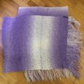 Asiakaskuva Viking lanka Ruudullinen lanka 350g - Purppura/Valkoinen (767)