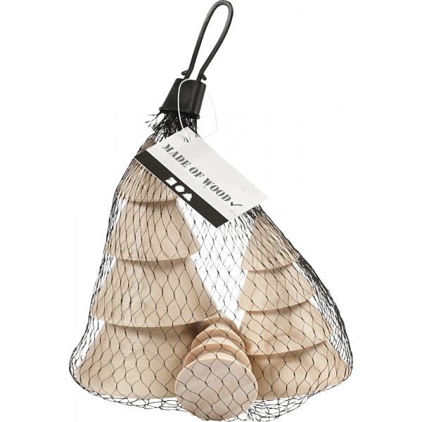 Puiset joulukuuset - 3 kpl Puiset joulukuuset - 3 kpl