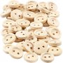 Puiset napit 11 mm - 50 kpl