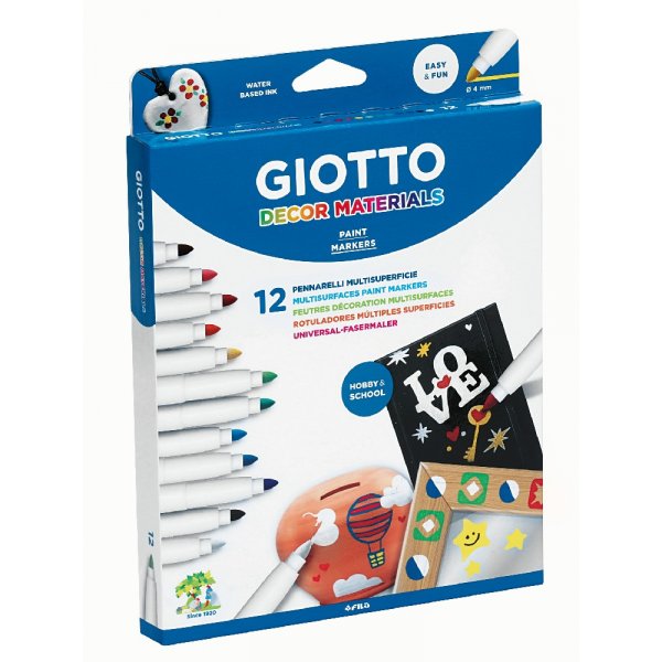 Tussikynt Giotto Decor Material - 12 kpl