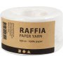 Raffia Paperilanka - valkoinen - 100 m