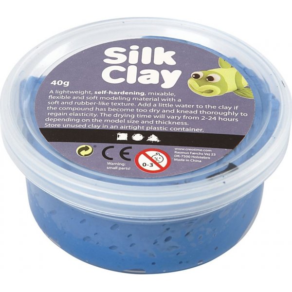 Silk Clay - sininen - 40 g