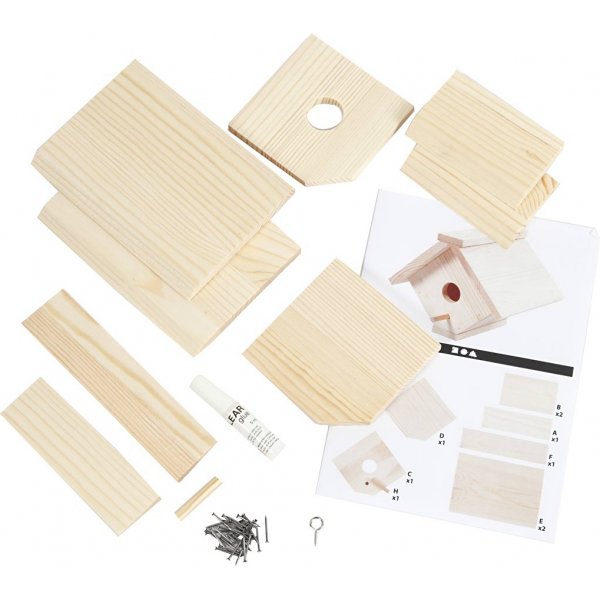 Askartelusetti - Birdhouse