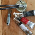 Asiakaskuva �ljymaali W&N Artisan Vesiliukoinen 200ml - 644 Titanium White