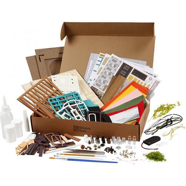 DIY Miniatyyri Huone - Kahvila