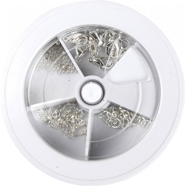 Aloitussarja korut - hopeoitu