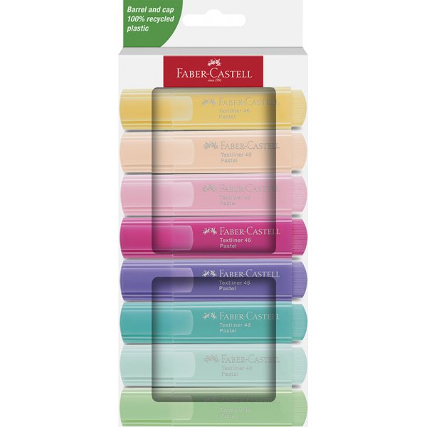 Korostussarja - Faber-Castell - TL 46 - Pastelli 8 kyn