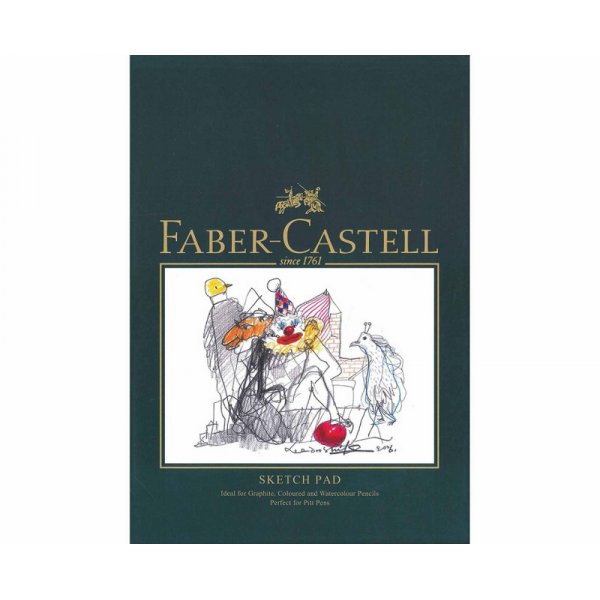 Piirustustyyny Faber-Castell 160gr Liimattu - A4