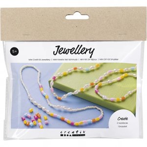 Mini DIY-setti - Helmikaulakoru ja rannekoru