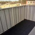 Asiakaskuva Heathered markiisikangas - Heathered vaaleanharmaa - 130 cm