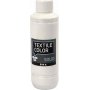 Tekstiili Kiinte tekstiilimaali - valkoinen - pllyste - 250 ml