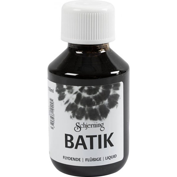 Batiikkimaali - musta - 100 ml