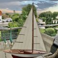 Asiakaskuva 100% puuvillaa Nessel valo Laatu 160cm Natural / Ecru