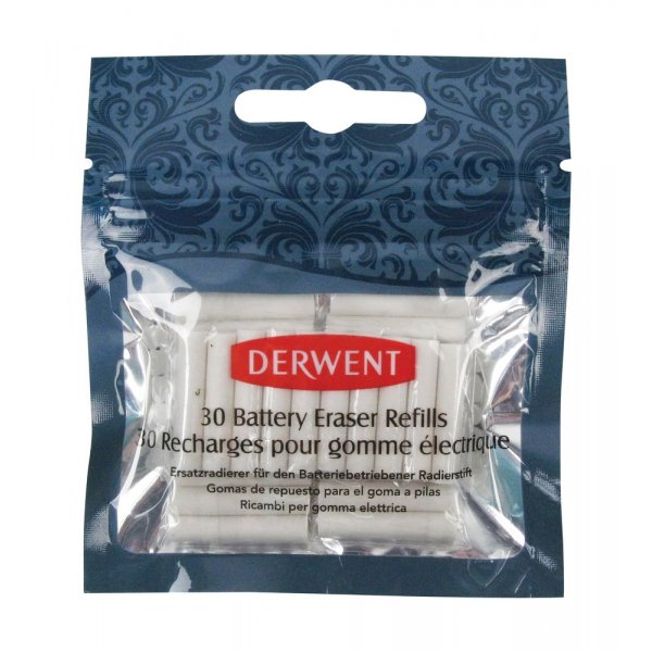 Derwent Battery Eraser - Refill 30 Pack