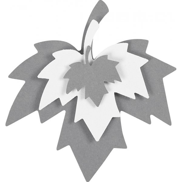 Layer-on-layer-lvistys - Vaahteranlehti - 3 kpl