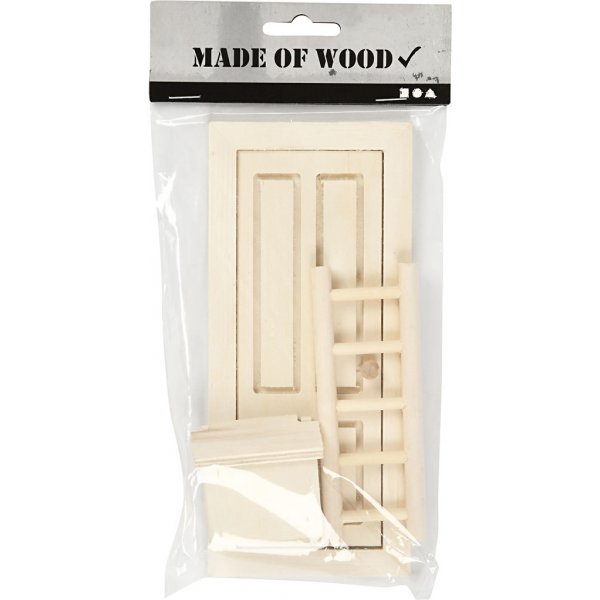 Ovi - postilaatikko ja tikkaat