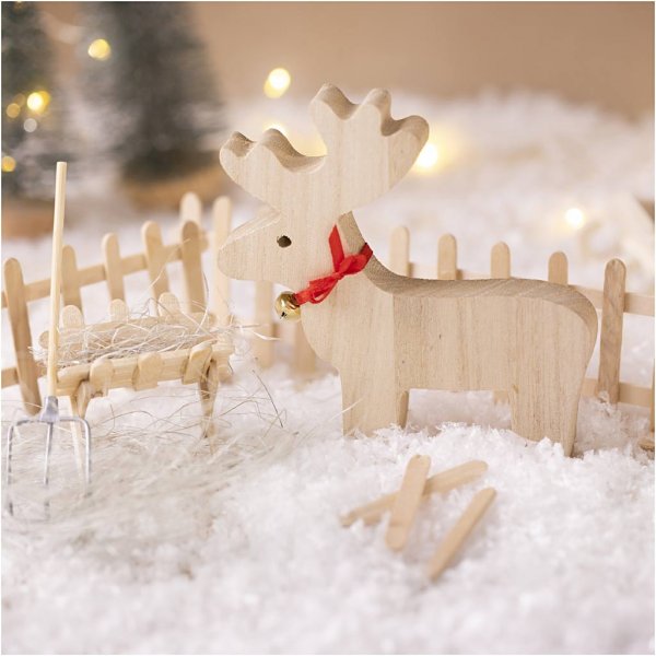 Mini-DIY Kit Elf's Door - puhdas Mini-DIY Kit Elf's Door - puhdas