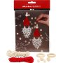 Mini DIY Kit - makrameen joulupukki