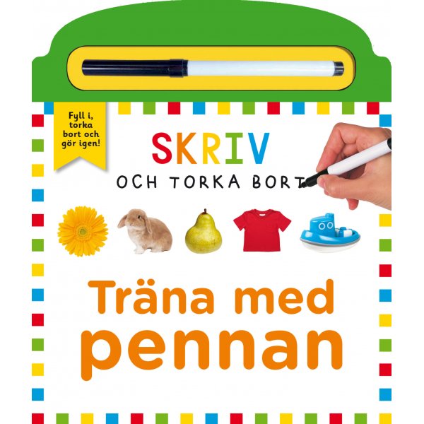 Ksitykirja - Kirjoita ja pyyhi: Harjoittele kynll