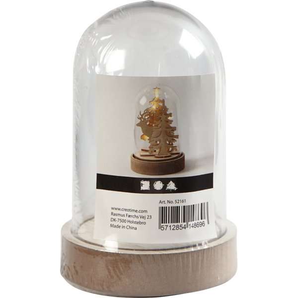 Kuppi puisella pohjalla - 8 cm