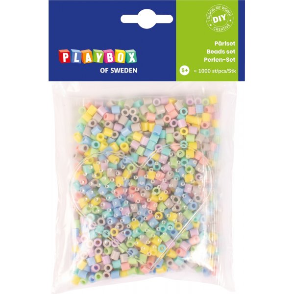 Putkihelmi litteill 1000 pastellilla
