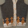 Asiakaskuva Viking lanka Baby Wool 50g - Tummanharmaa (315)