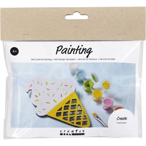 Mini DIY Kit Paint, sekavärit, lasikartio Mini DIY Kit Paint, sekavärit, lasikartio