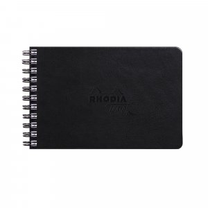 Rhodia Touch -sekatekniikka-aiheinen taidekirja A6 maisema