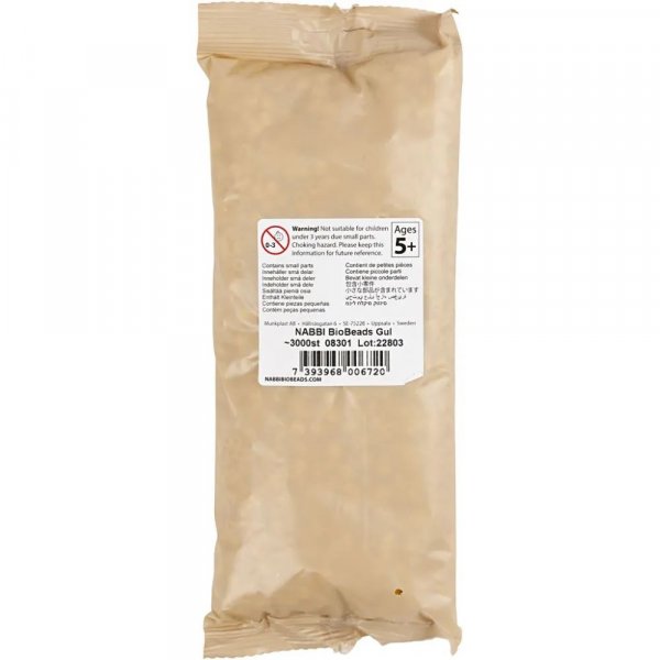 NABBI BioBeads - Keskikokoinen 3000 kpl - Eri vrej
