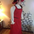 Asiakaskuva Acetate Taffeta Vuorikangas punainen - 140 cm