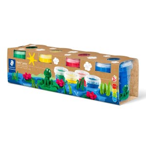 Noris Junior muovailuvaha vakiov�rit - 4 x 130 g