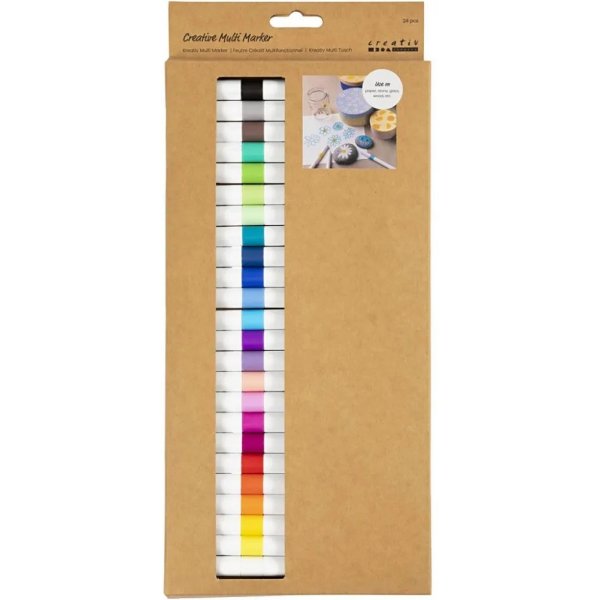 Kreativ Multi Marker, sekavrej, 24 kpl