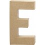 Pahvikirjain - E - 5 cm