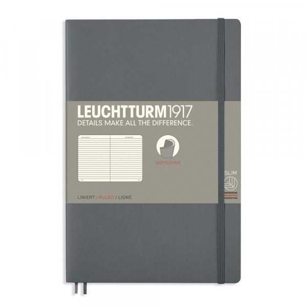 Notebook B6 Soft - vuorattu