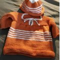 Asiakaskuva DROPS Safran Uni Color lanka - 50g - Oranssi (28)