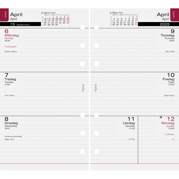 Jrjestelmkalenteri - Diary Classic - Almanacksfrlaget