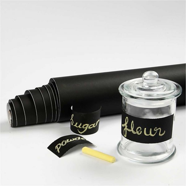 Liitutaulu liuskekivelle - musta - 2 m Liitutaulu liuskekivelle - musta - 2 m