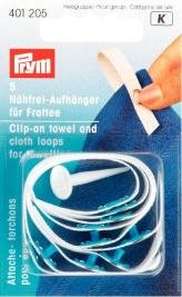 Clip-On pyyhe- ja tekstiiliripustimet pyyhkeille valkoinen 5 kpl Clip-On pyyhe- ja tekstiiliripustimet pyyhkeille valkoinen 5 kpl
