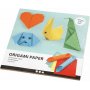 Origami-paperi - sekavrej - 15 x 15 cm - 5 x 10 arkkia